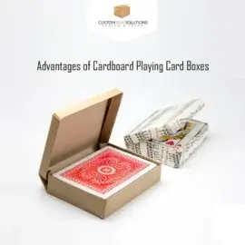 Advantages of Cardboard Playing Card Boxes