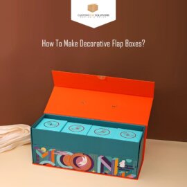 How To Make Decorative Flap Boxes?