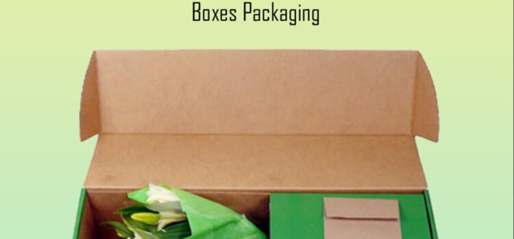 Green Shipping Boxes Packaging