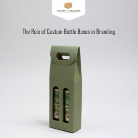 The Role of Custom Bottle Boxes in Branding